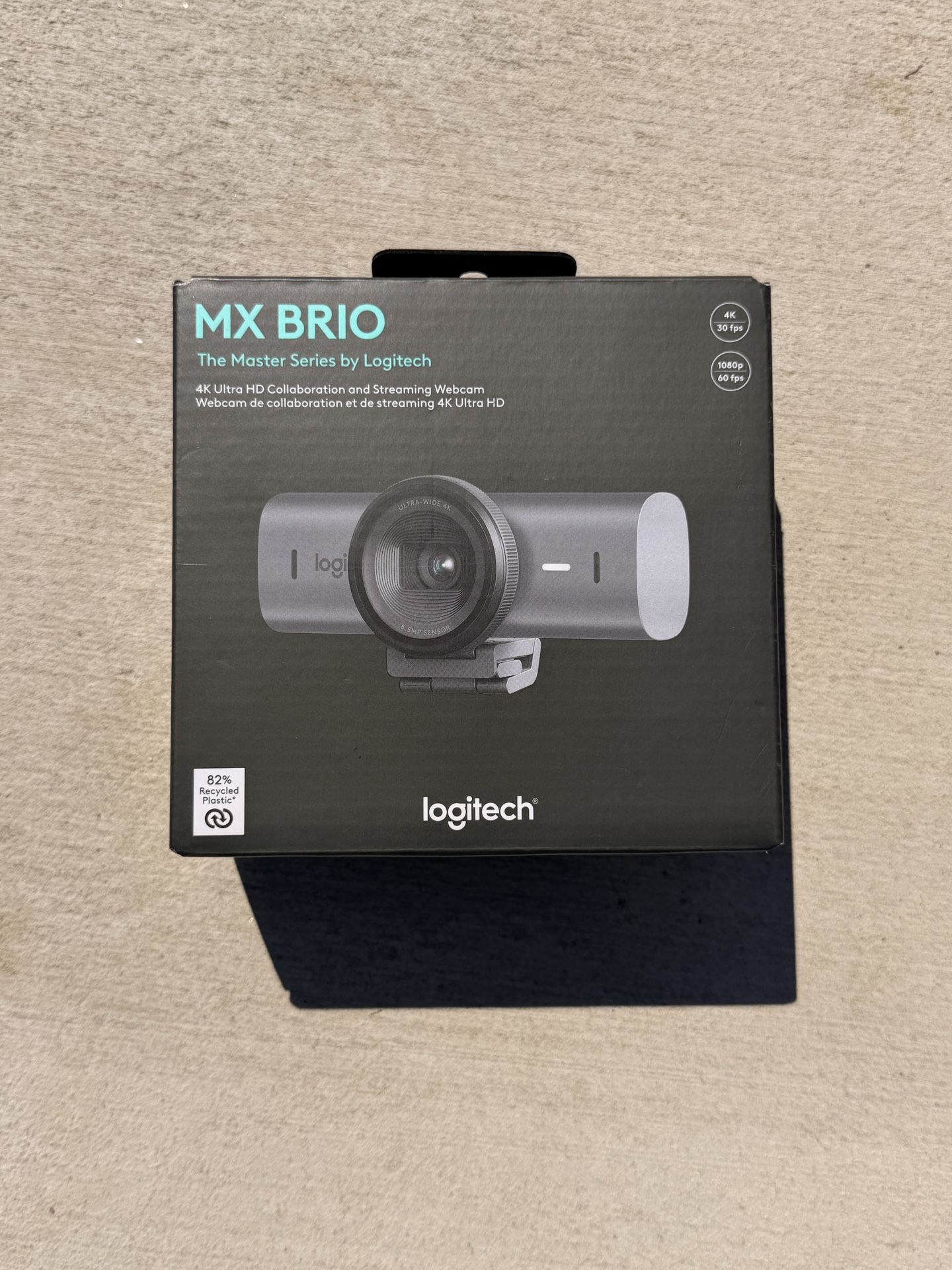 Logitech MX Brio Ultra HD 4K Collaboration and Streaming Webcam