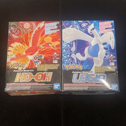 Lot of 2 Pokemon: Ho-Oh & Lugia Model Kits Bandai NIB (unsealed) Post Nintendo Era 