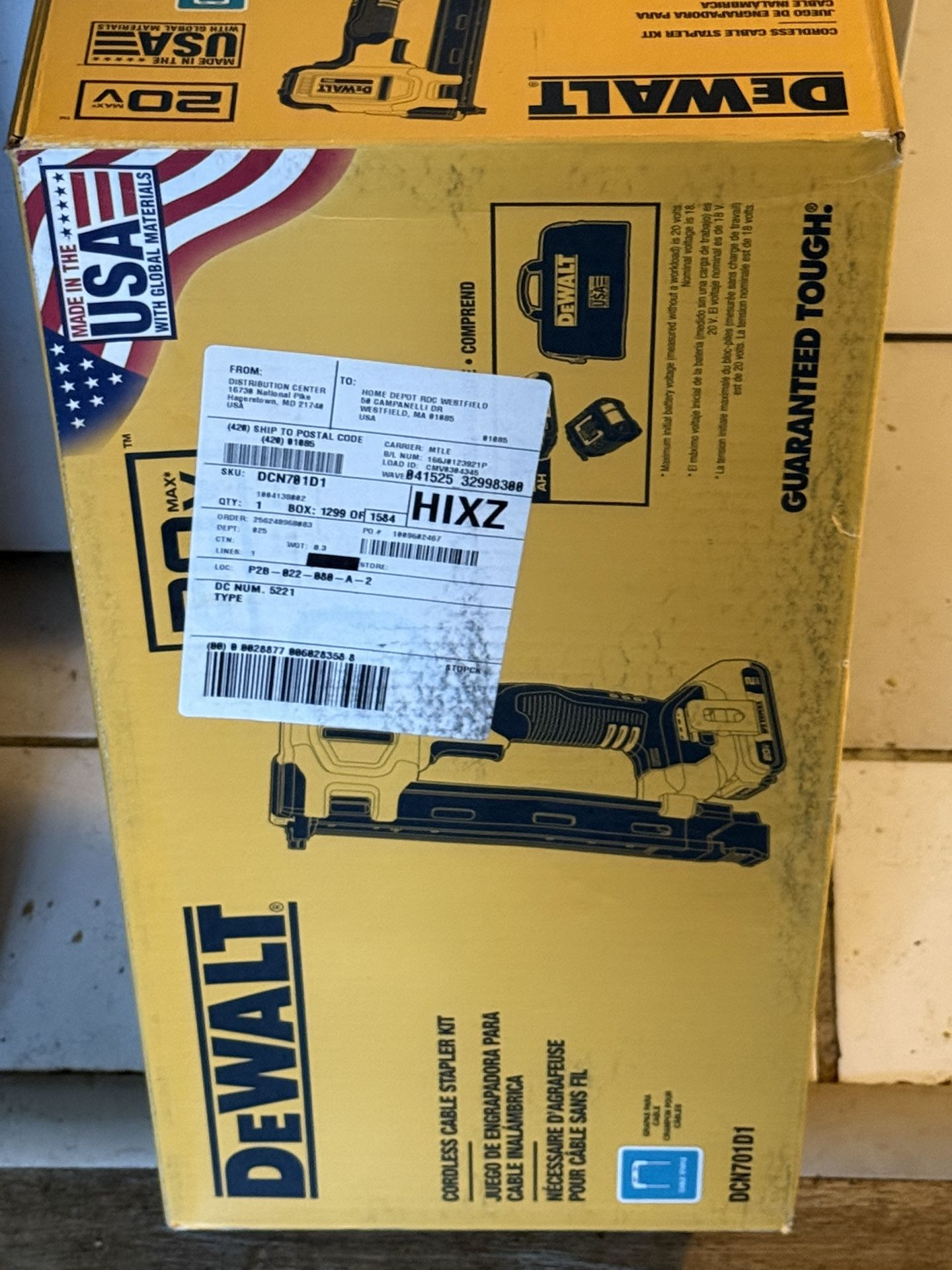 Dewalt Stapler Kit