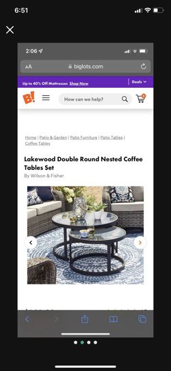 Two pieces nasty table brand new