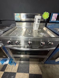 Samsung Gas Stove In Stainless Steel