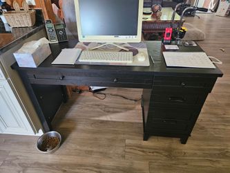 New in Box! Rustic wood Desk