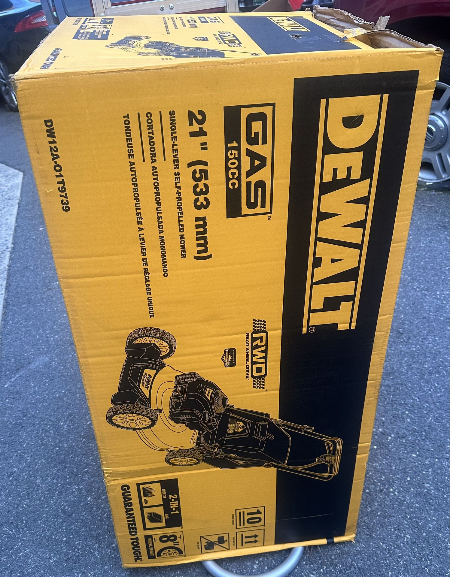 Dewalt Gas Powered 150cc Lawnmower (New)
