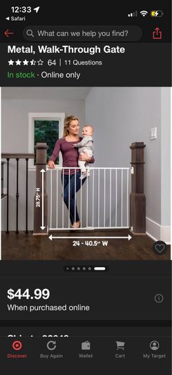 Baby gate stairs metal pets