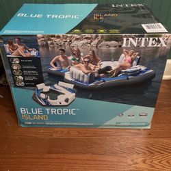 Intex Blue Tropic Island Raft 