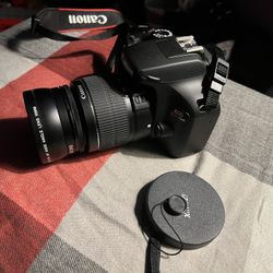 Canon EOS Rebel T100 Dslr Camera 18-55mm Lens