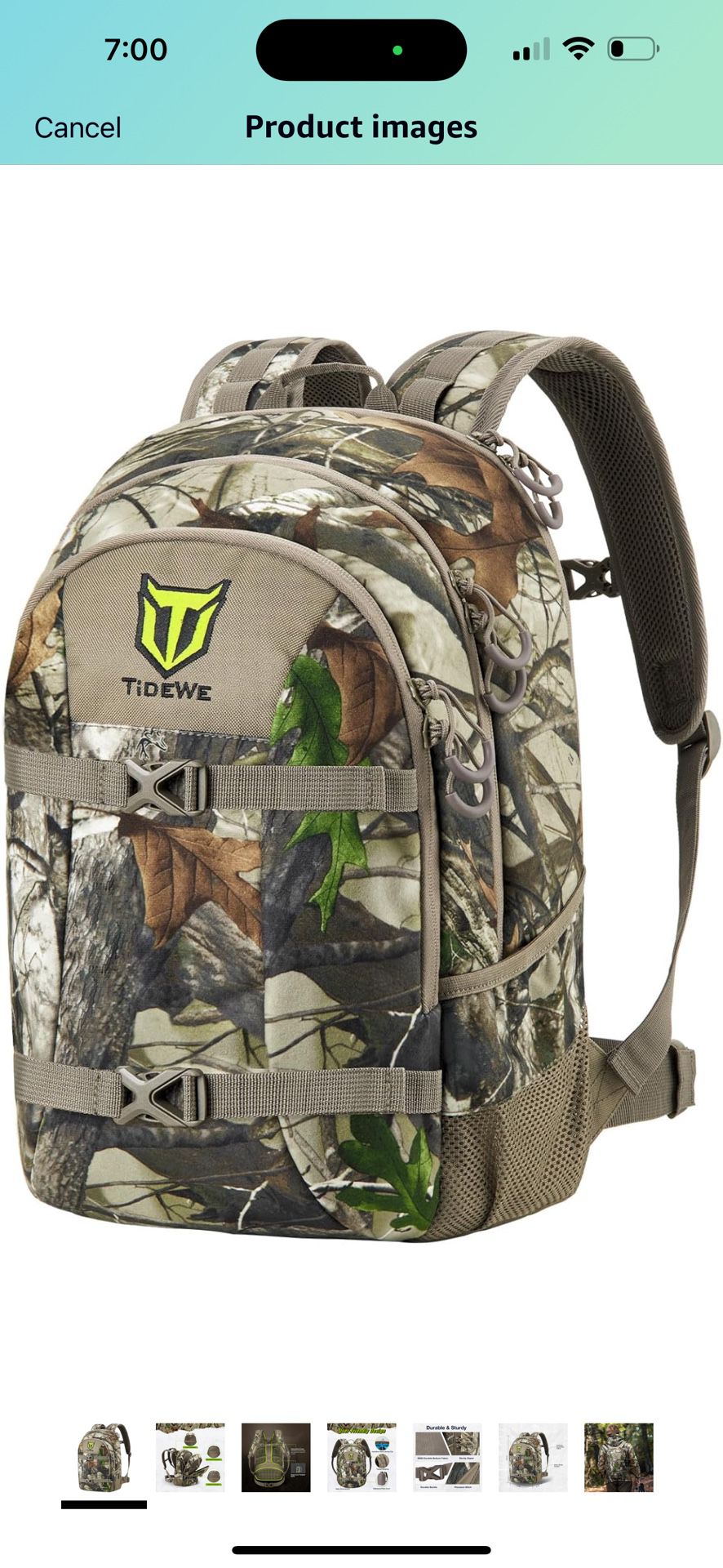 Tidewide hunting Backpack