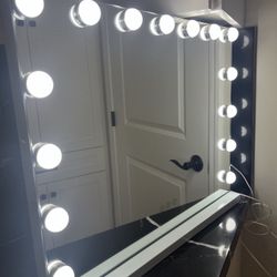 Mirror With Lights