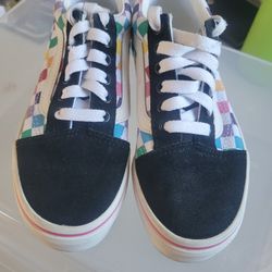 Vans Black and White Old Skool Sneakers