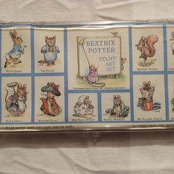 Never Used Beatrix Potter Stamp Art Set