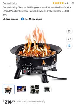 Fire Pit Portable Propane