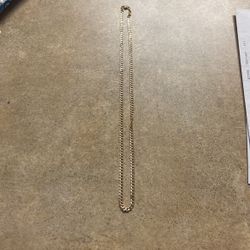 14k Chain And Bracelet 