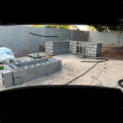 masonry block work / walls/fences and bbq