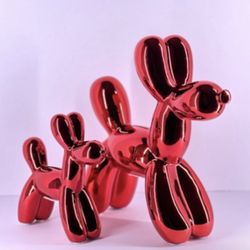 Art Decor Balloon Dog Aesthetic Modern Pop Art Piggy Bank 