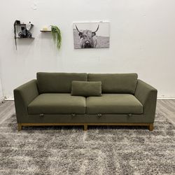 Modern Green Couch - Free Delivery
