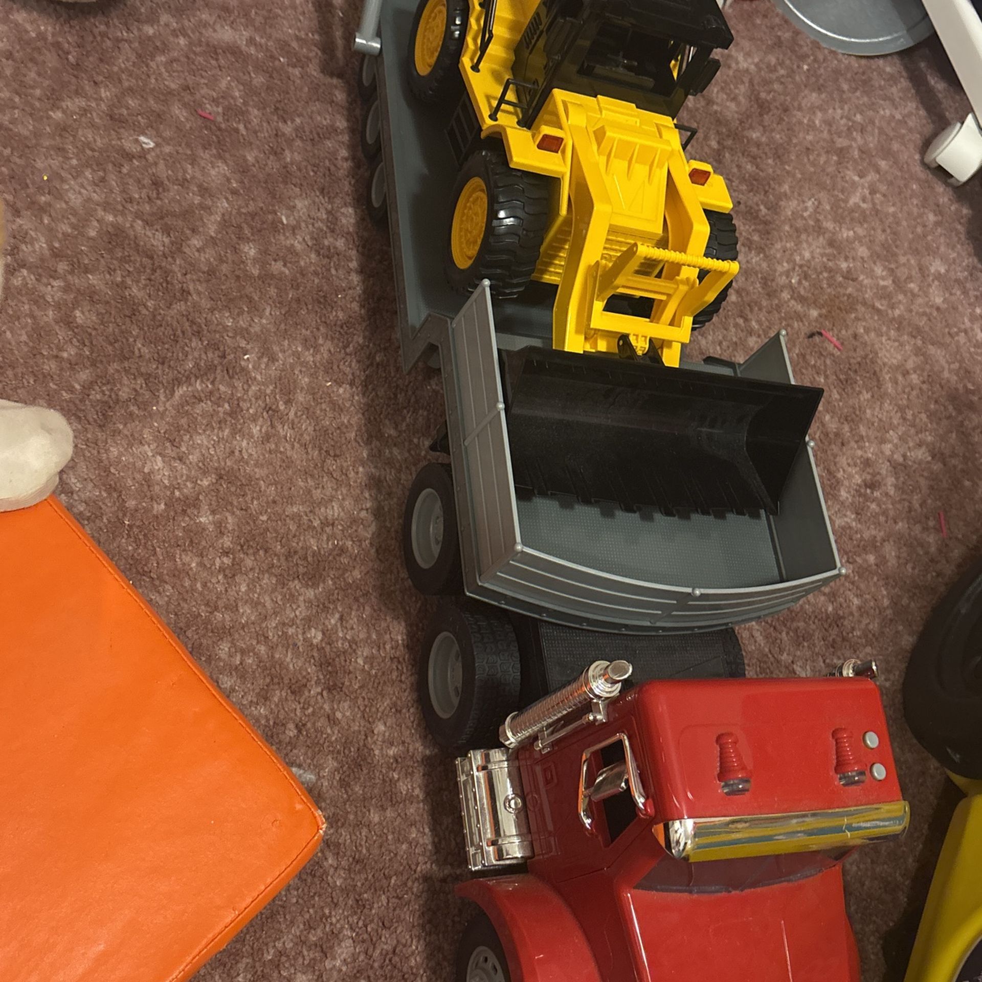 Free Toy Truck With Trailer