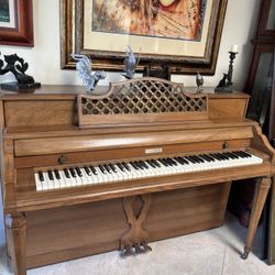 Fine wooden piano