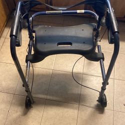 Walker With Brake  