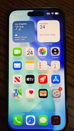 AT&T iPhone 15 - 128gb - 100% Battery