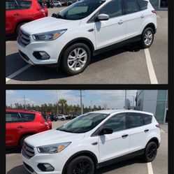 Black clad wheels for 2017-2019 Ford Escape 414blk/788gb.