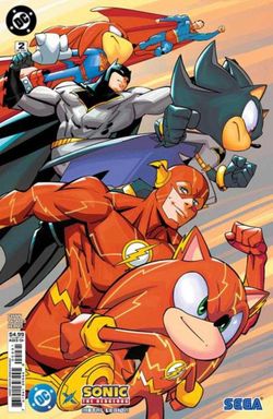DC X Sonic The Hedgehog The Metal Legion #2 Cover C Daniele Di Nicuolo Variant