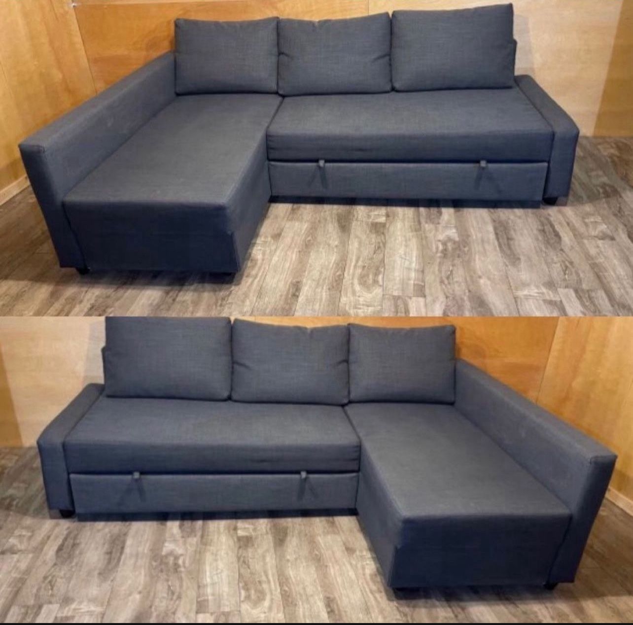 Amazing Sectional Sofa With Pull Out Bed Plus Big Storage 