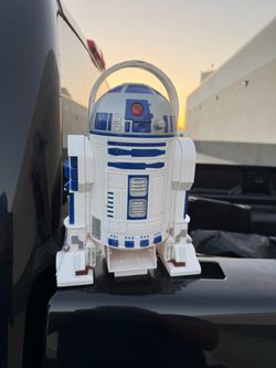 Vintage 1997 STAR WARS R2-D2 Tiger Cassette Player Droid 11"