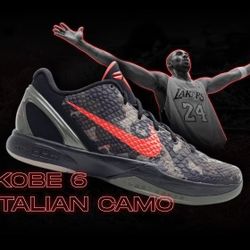 Nike Kobe 6 Protro Italian Camo (2024) (GS) 5.5Y | 7W