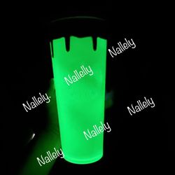 Brand New Starbucks Glow In The Dark Green Slime