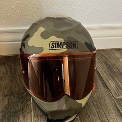 Simpson Motorcycle Helmet