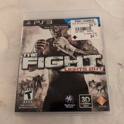 Fight: Lights Out For PlayStation 3 