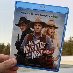 A MILLION WAYS TO DIE IN THE WEST (Unrated Version), BluRay (Like New) 