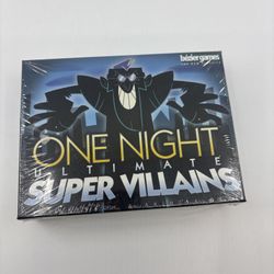 One Night Ultimate Super Villains Board Game - Great Party Game - New & Sealed