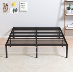 Maenizi King Size Bed Frame No Box Spring Needed