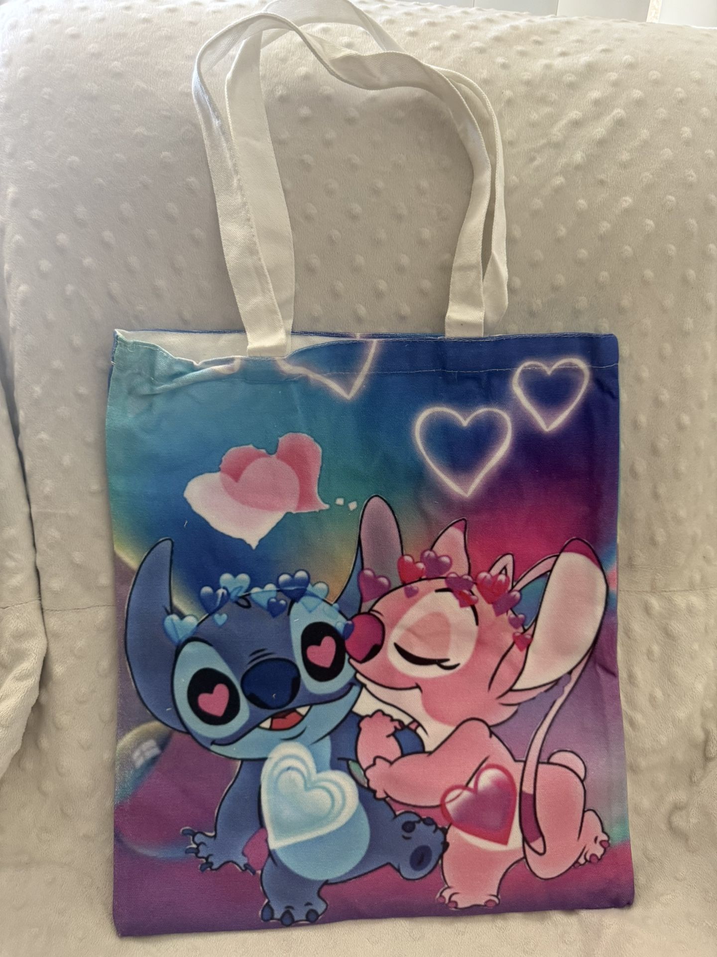 Stich Couple Tote Bag