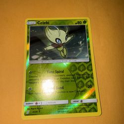 Celebi - 4/236 - Rare Reverse Holo - Pokemon Card 