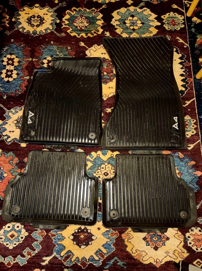 Audi A4 ALL Weather Front And Rear Mats