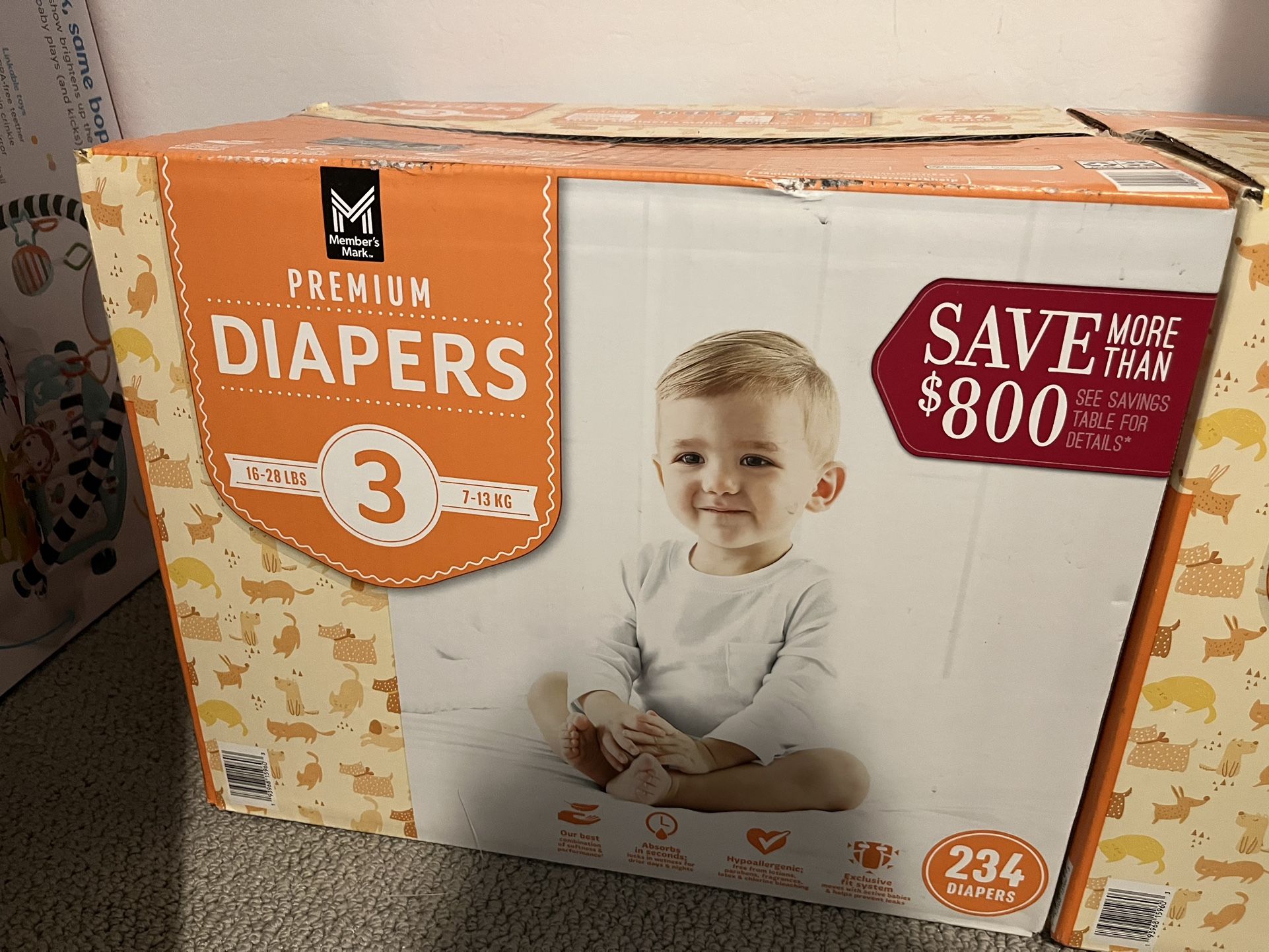Member’s Mark Diapers
