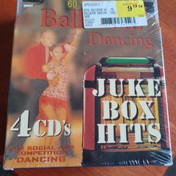 60 Songs Ballroom Dancing 4 CD's  For Social And Competition Dancing NEW Sealed