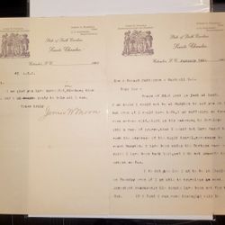1902 Antique Letter SC State Senate (Former Confederate Veteran)