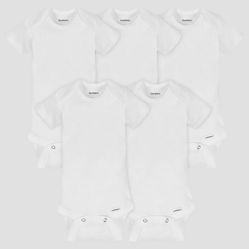 5 Pack of Organic Onesies