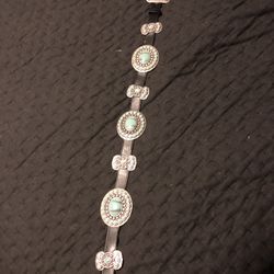 BEAUTIFUL TURQUOISE INSPIRED BELT