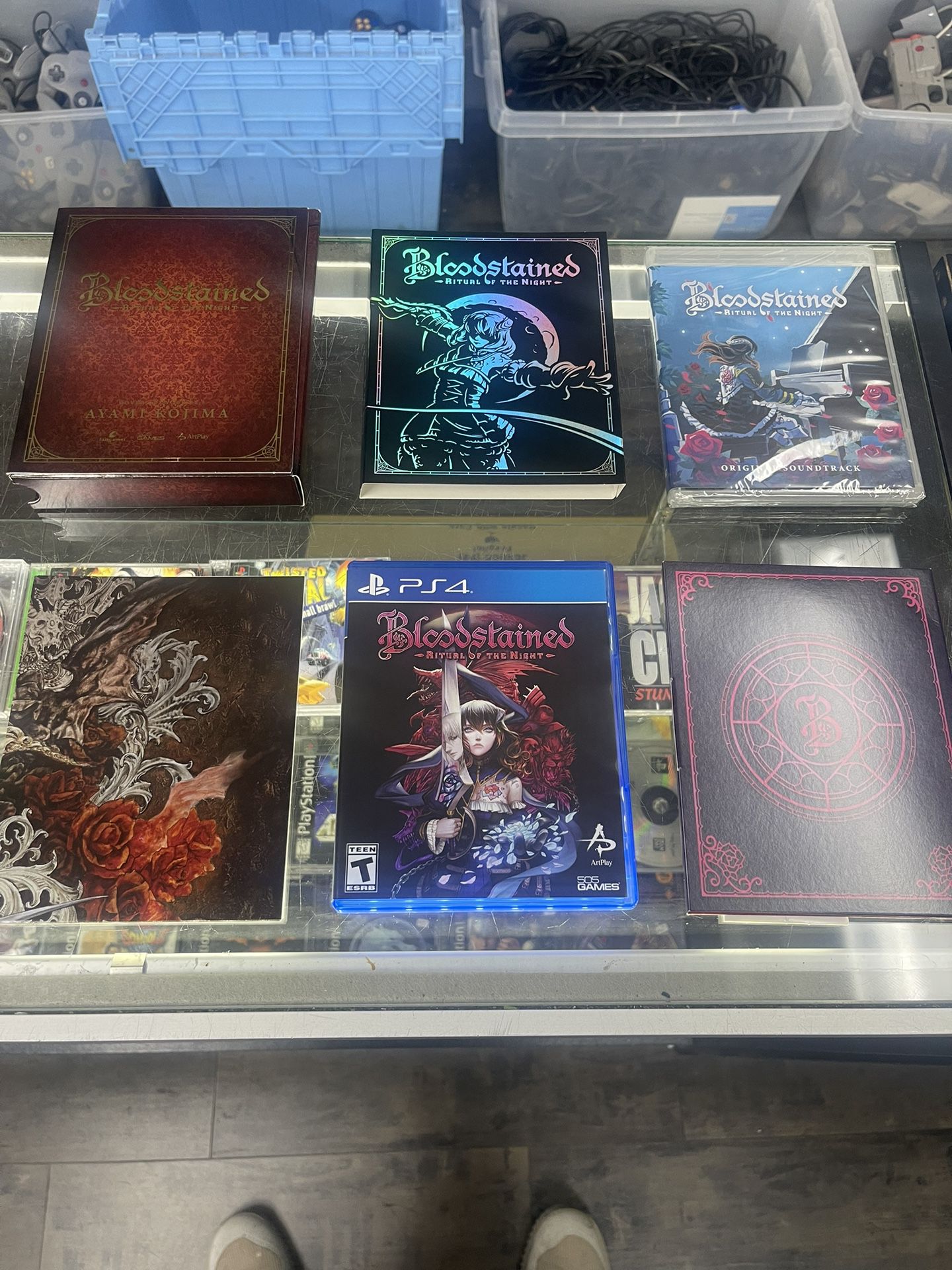 Bloodstained Ritual Of The Night Ps4 Kickstarter Rare $300 Gamehogs 11am-7pm