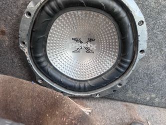 Subwoofer explodes