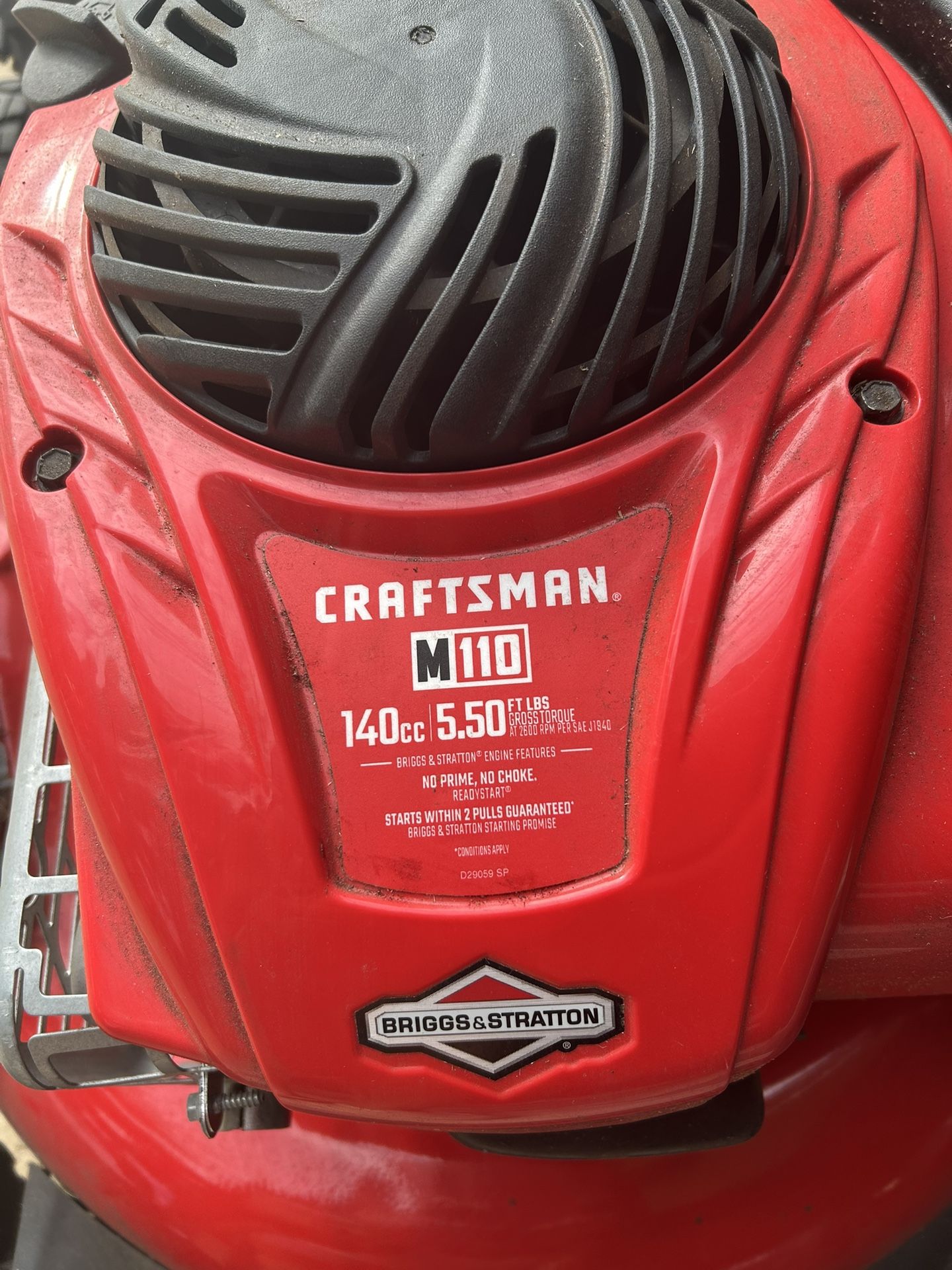 Craftsman Gas Powered Mower