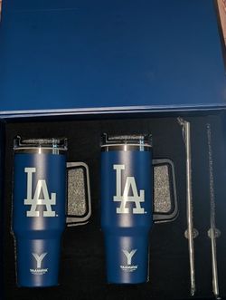40 oz Dodgers Stainless Steel Tumblers