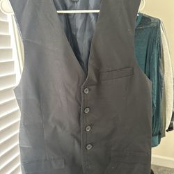 INC Black Vest - Large