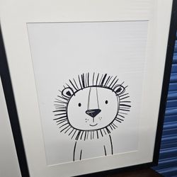 Framed Kid Art
