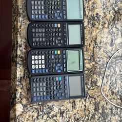 (2) TI-83, TI-86, TI-82 Graphing calculators