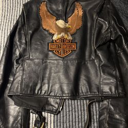 Men’s Vintage Harley Davidson Leather Jacket